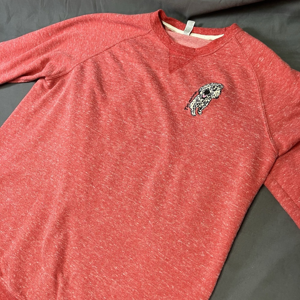 Jerzees Red‎ Sweatshirt / Dog / The Nucleus / Men's XL / Flaw